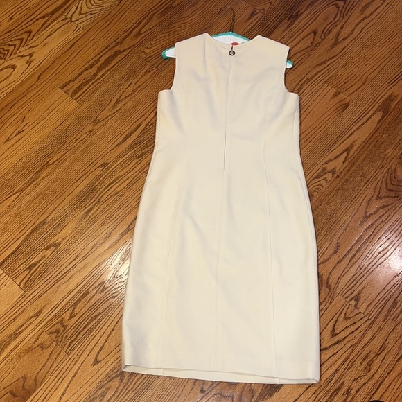 Tory Burch Woman’s Cream Dress Size 8 - Picture 4 of 6